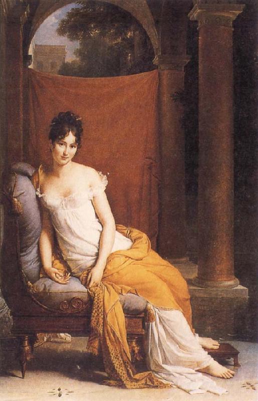 Francois Gerard Madame Recamier oil painting image